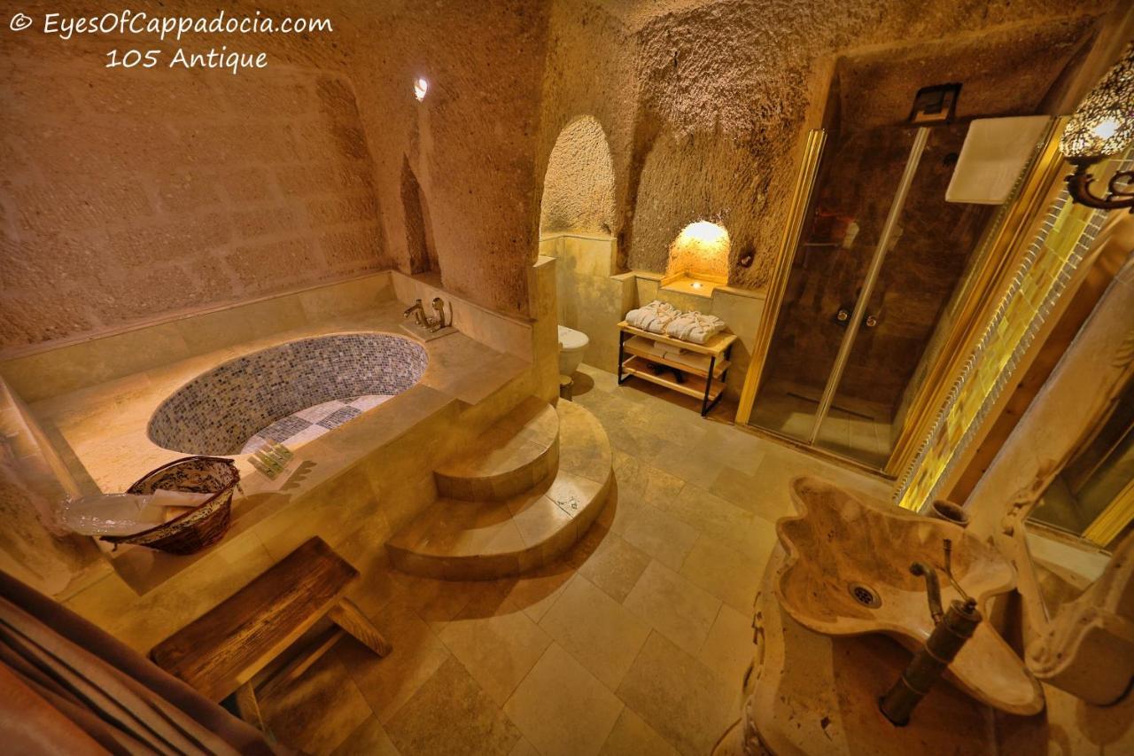 Eyes Of Cappadocia Cave Hotel Üçhisar Exterior foto