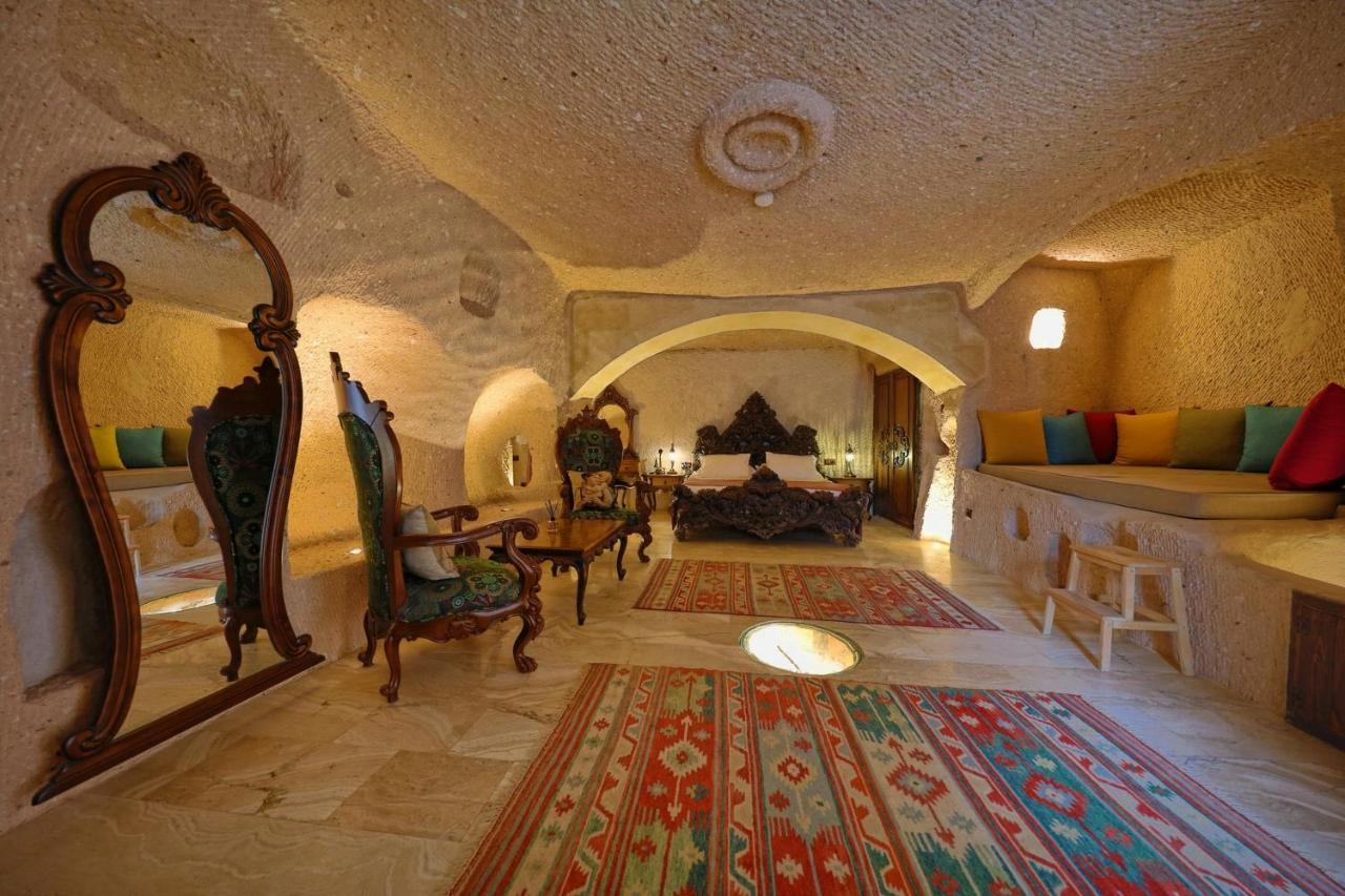 Eyes Of Cappadocia Cave Hotel Üçhisar Exterior foto