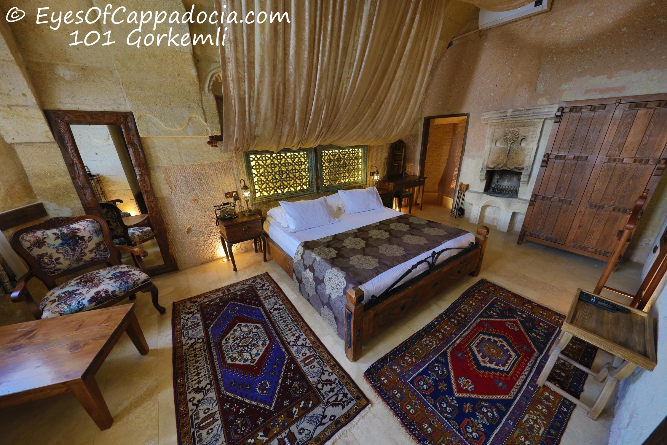 Eyes Of Cappadocia Cave Hotel Üçhisar Exterior foto
