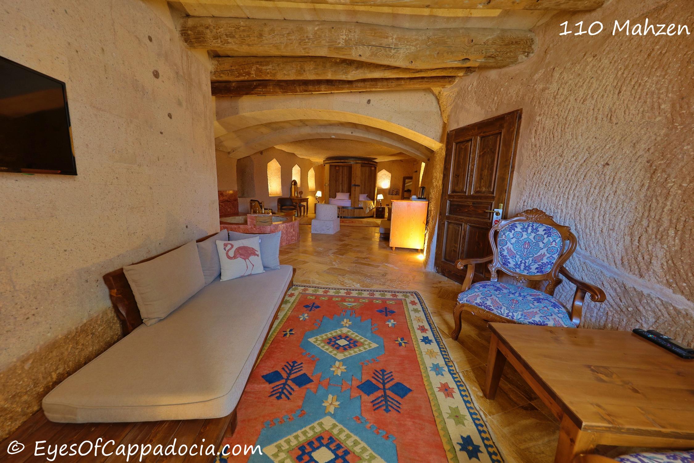 Eyes Of Cappadocia Cave Hotel Üçhisar Exterior foto