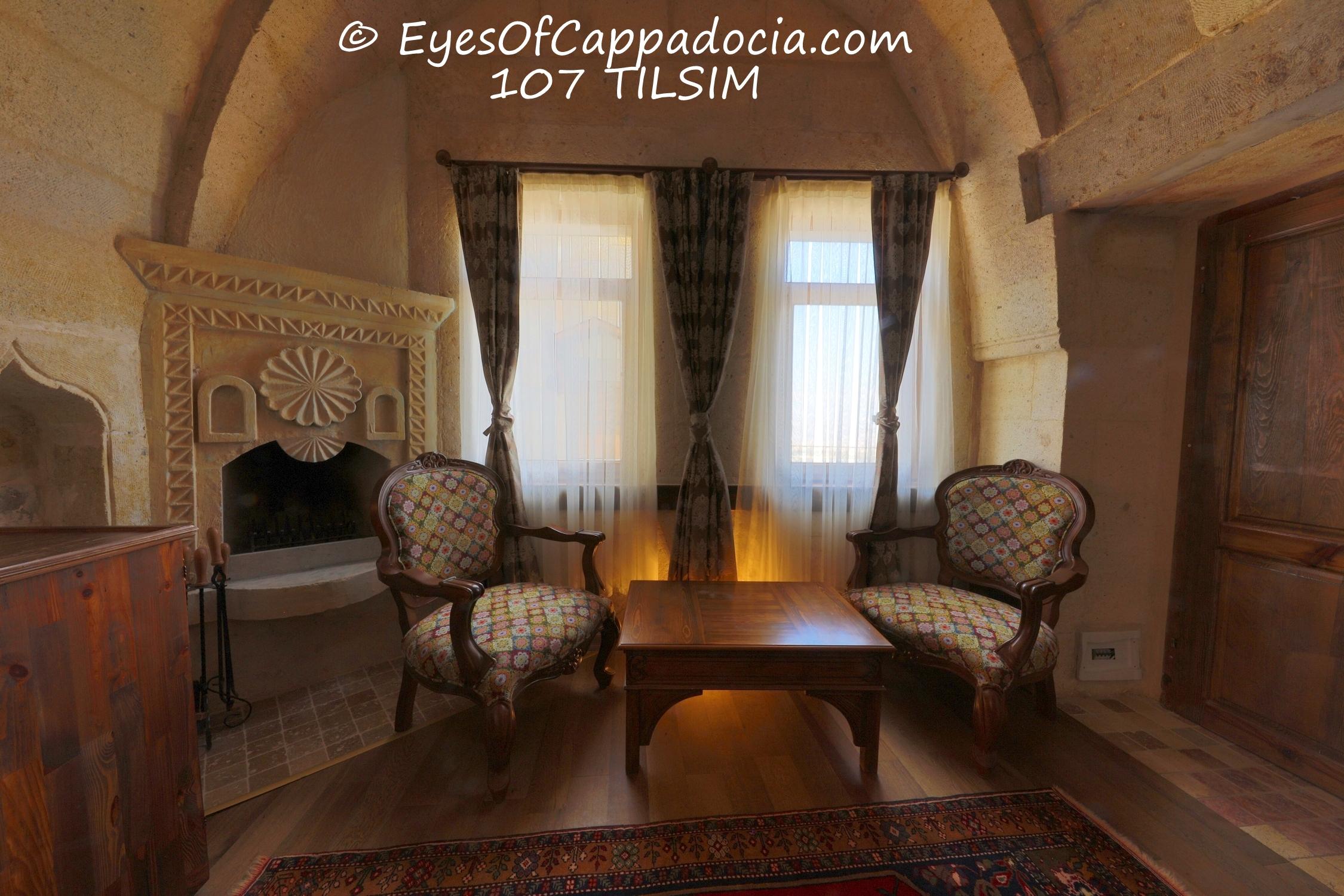 Eyes Of Cappadocia Cave Hotel Üçhisar Exterior foto