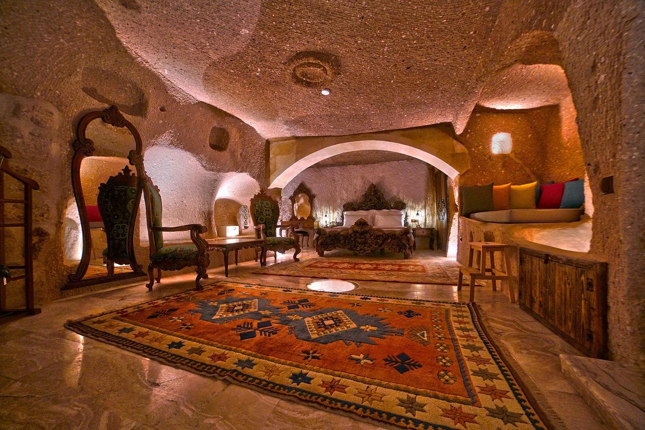 Eyes Of Cappadocia Cave Hotel Üçhisar Exterior foto